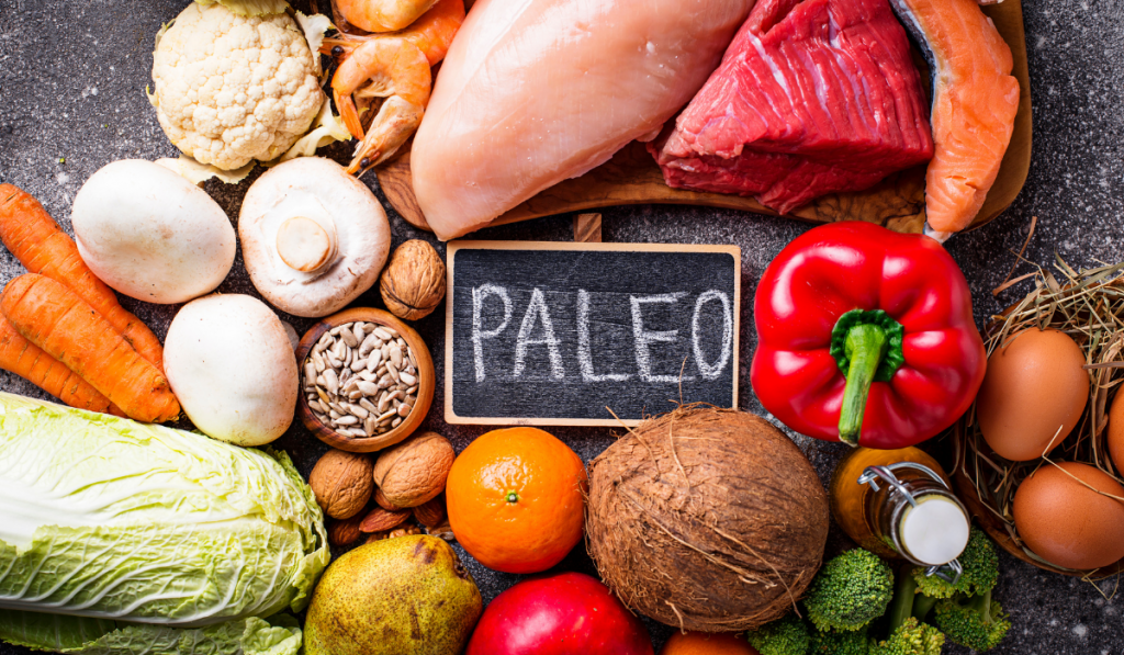 Healthy products for paleo diet